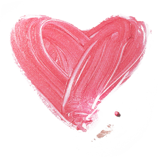 Acrylic Jelly Paint Heart Shape